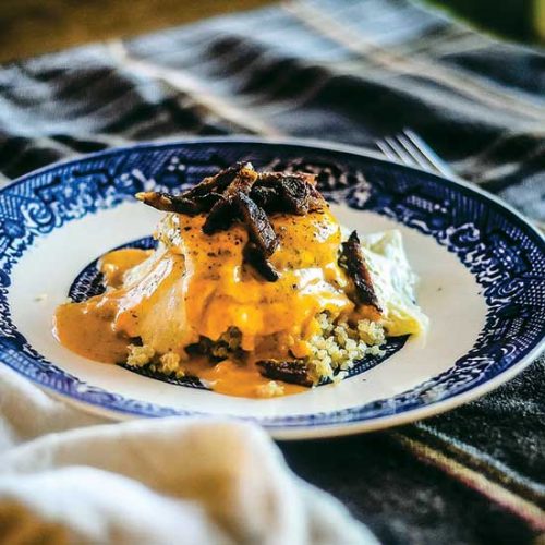Breakfast Quinoa with Eggs and Smoked Hollandaise Sauce Recipe